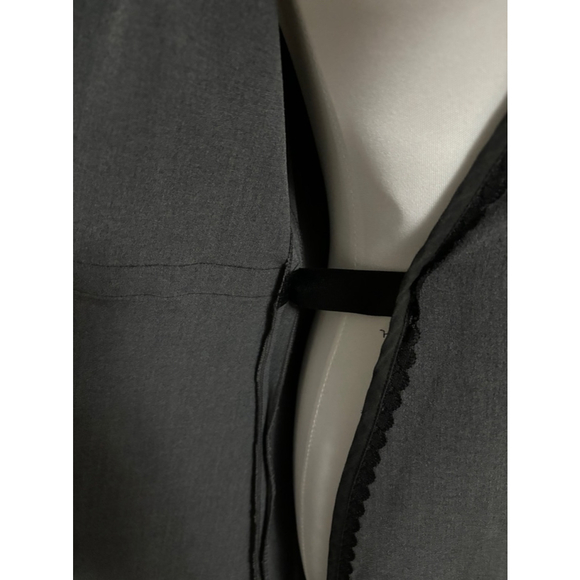 Women's Rita Di Cesare Wrap Dress, Size M, Gray - Picture 3 of 6